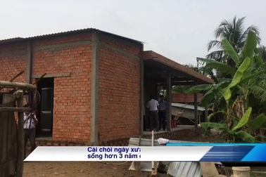 Bàn giao nhà Nhân Ái cho gia đình anh Hồ Văn Cường