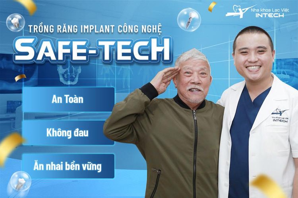 Trồng răng implant công nghệ Safe-tech - bước đột phá ngành nha khoa thế giới - 1 Trồng răng implant công nghệ Safe-tech - bước đột phá ngành nha khoa thế giới - 1