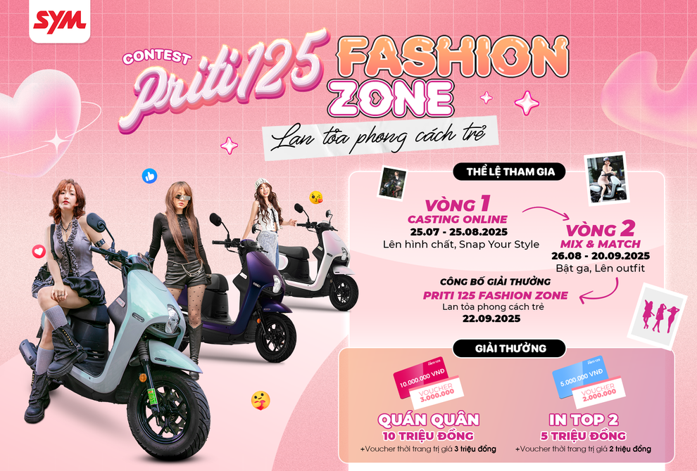 Priti 125 - Tự tin thể hiện mỗi ngày - 4 Priti 125 - Tự tin thể hiện mỗi ngày - 4