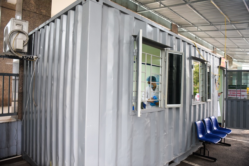 Bệnh viện K lập khu cách ly bằng container trong thời dịch Covid-19 - 11 Bệnh viện K lập khu cách ly bằng container trong thời dịch Covid-19 - 11