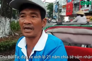 Lao động tự do: xe ôm, xích lô, bán vé số cảm kích Chính phủ về gói an sinh
