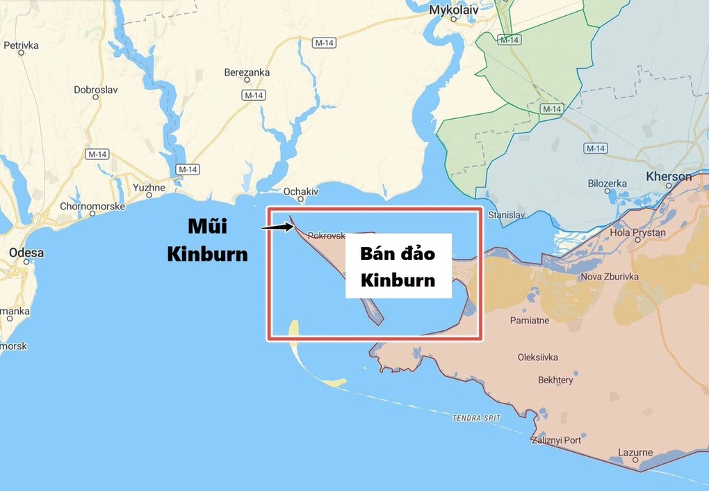 Ukraine lên dây cót giành mũi đất chiến lược để đánh bật Nga khỏi miền Nam - 2 Ukraine lên dây cót giành mũi đất chiến lược để đánh bật Nga khỏi miền Nam - 2