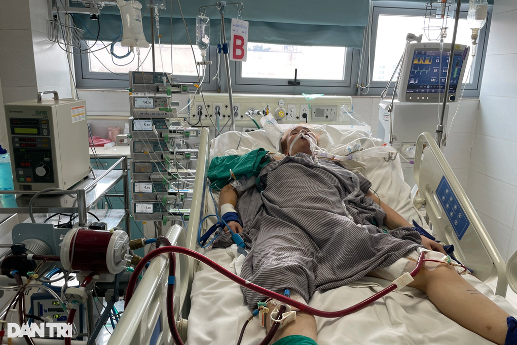 Vợ ngàn cân treo sợi tóc do mắc viêm cơ tim, chồng than Vợ ngàn cân treo sợi tóc do mắc viêm cơ tim, chồng than