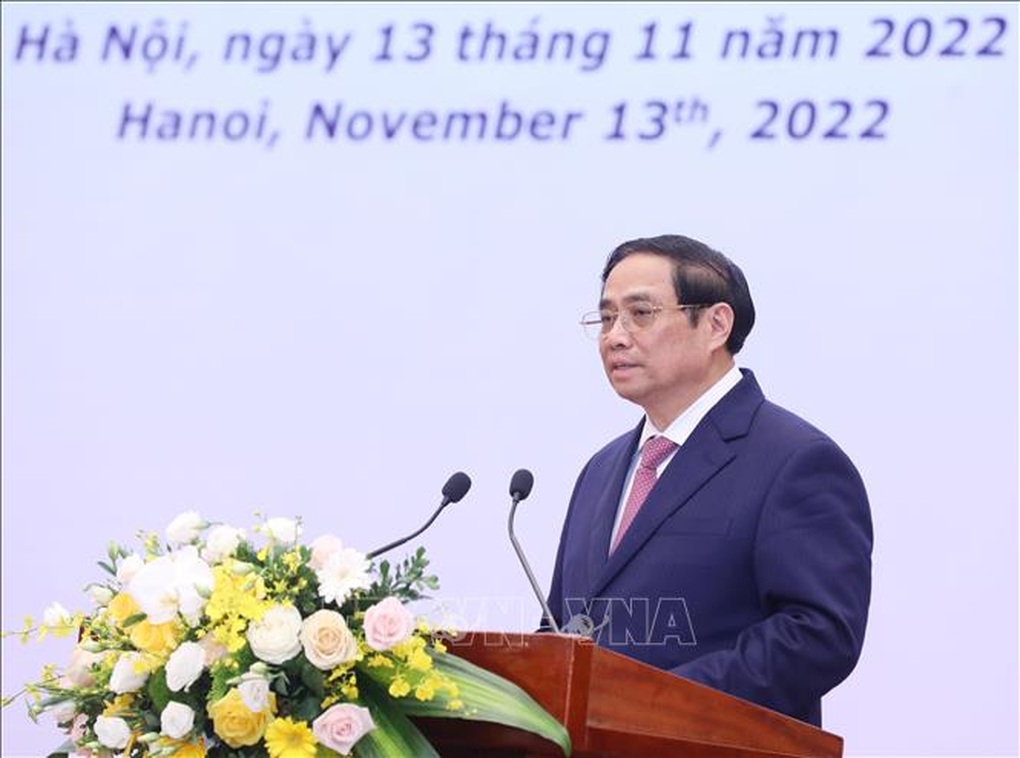 Thủ tướng Chính phủ Phạm Minh Chính và Thủ tướng Đức Olaf Scholz đồng chủ trì hội nghị với doanh nghiệp Việt Nam - Đức - 1 Thủ tướng Chính phủ Phạm Minh Chính và Thủ tướng Đức Olaf Scholz đồng chủ trì hội nghị với doanh nghiệp Việt Nam - Đức - 1