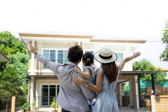 Hãy đón Tình yêu vào nhà để gia đình được hạnh phúc. Ảnh minh họa