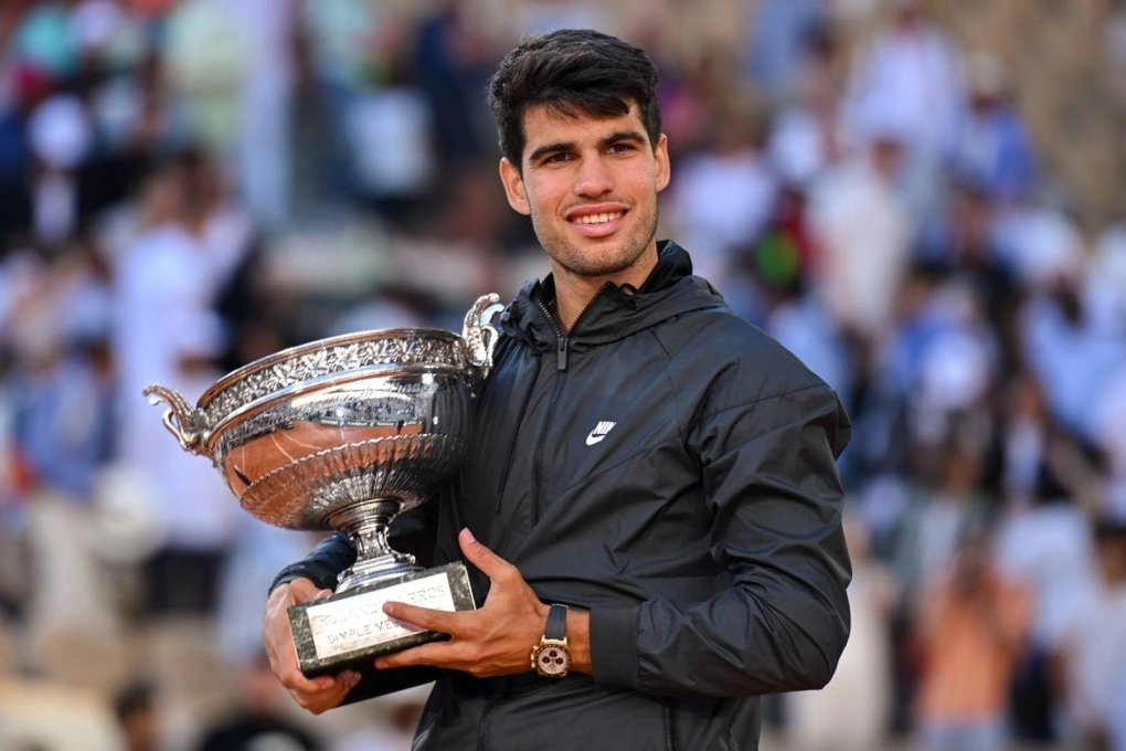 Vô địch Roland Garros, Alcaraz phá kỷ lục của Nadal - 1