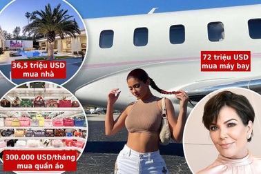 24 tuổi, Kylie Jenner đã "bạo chi" tới mức khiến mẹ ruột lo lắng