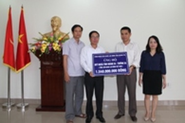 Quyên góp hơn 1,5 tỷ đồng ủng hộ “Nghĩa tình Hoàng Sa - Trường Sa”