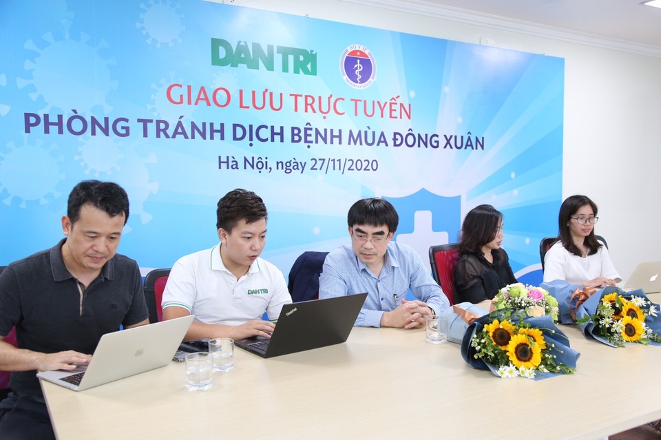 Giao lưu trực tuyến: Những dịch bệnh dễ bùng phát vào mùa đông xuân - 2 Giao lưu trực tuyến: Những dịch bệnh dễ bùng phát vào mùa đông xuân - 2