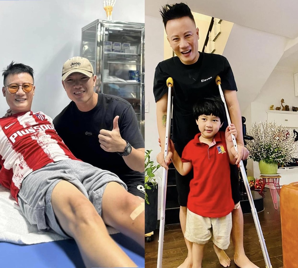 Ca sĩ Hoàng Bách vô tình trượt chân, phải nhập viện phẫu thuật - 1 Ca sĩ Hoàng Bách vô tình trượt chân, phải nhập viện phẫu thuật - 1