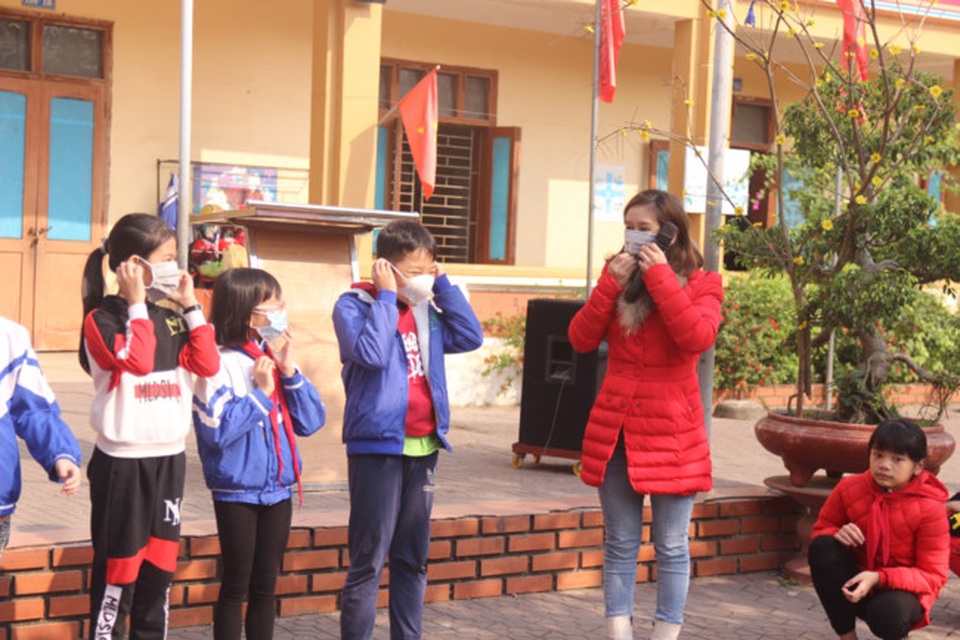 Nghệ An: Chưa có lệnh nghỉ, các trường học khẩn trương phòng dịch Corona - 1 Nghệ An: Chưa có lệnh nghỉ, các trường học khẩn trương phòng dịch Corona - 1