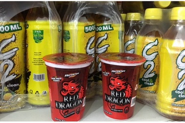 Thêm lô nước C2 và Rồng đỏ có hàm lượng chì vượt ngưỡng 4 - 9 lần