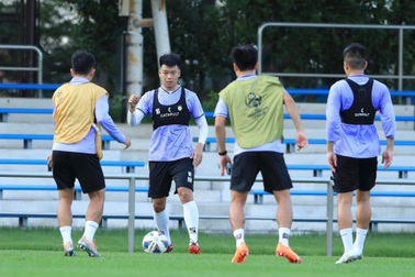 Hà Nội FC sẵn sàng cho màn so tài với đại diện hùng mạnh Nhật Bản