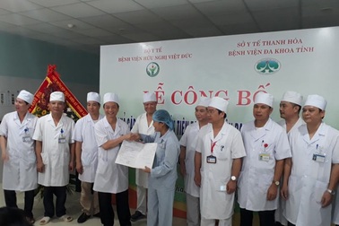 Thực hiện thành công ca ghép thận đầu tiên tại Thanh Hóa