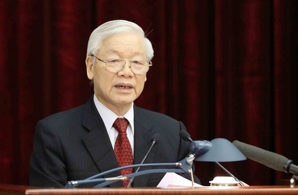 Toàn văn phát biểu của Tổng Bí thư Nguyễn Phú Trọng khai mạc Hội nghị Trung ương 8