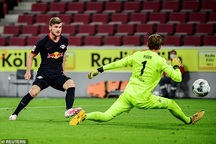 Timo Werner ghi bàn, Leipzig đòi lại vị trí thứ 3 ở Bundesliga