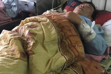 Trực tết, Trạm trưởng Y tế xã bị chém trọng thương