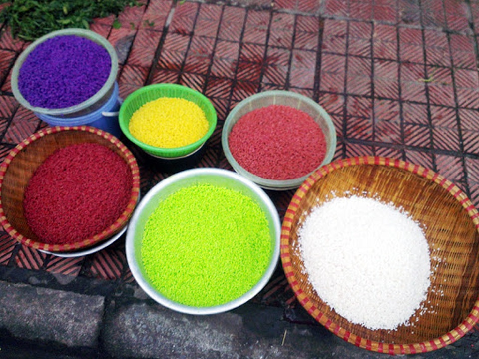 Công thức đơn giản làm xôi ngũ sắc cúng rằm tháng Giêng - 3 Công thức đơn giản làm xôi ngũ sắc cúng rằm tháng Giêng - 3