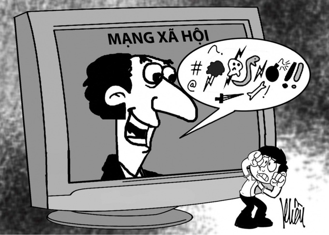 Bỗng dưng bị vu khống trên mạng xã hội. Ảnh minh hoạ.