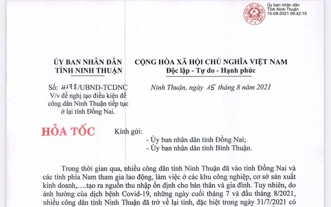 Ninh Thuận: Hơn 400 người từ Đồng Nai về trở thành F0 