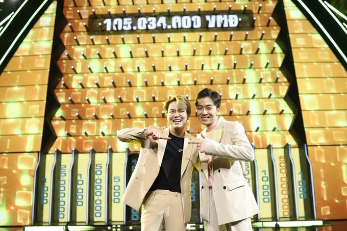 Đánh mất gần 700 triệu, Duy Khánh - Cris Phan vẫn thắng 105 triệu đồng tại gameshow - Ảnh 6. Đánh mất gần 700 triệu, Duy Khánh - Cris Phan vẫn thắng 105 triệu đồng tại gameshow - Ảnh 6.