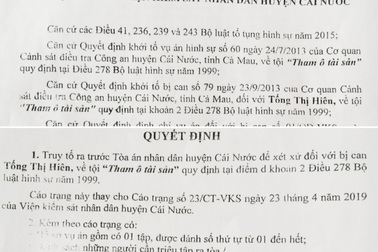 Nguyên kế toán kêu oan, Viện kiểm sát ra cáo trạng lần thứ 10 quyết truy tố tội tham ô