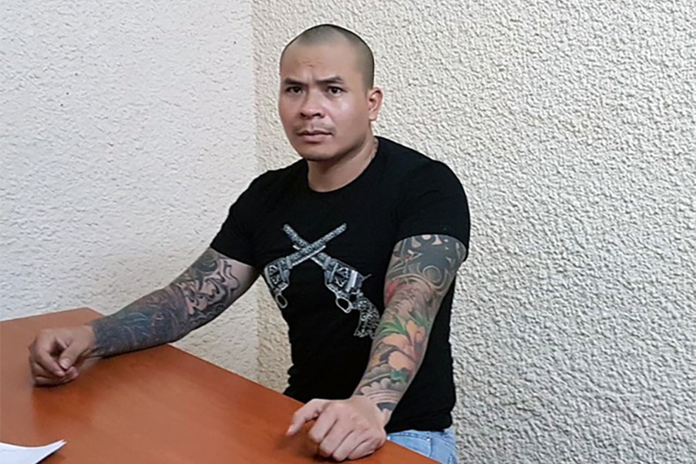 Hà Nội: Quang Rambo hầu tòa với mái tóc thằng Bờm - 1 Hà Nội: Quang Rambo hầu tòa với mái tóc thằng Bờm - 1