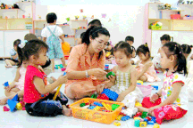 Cách tính giờ làm việc của giáo viên mầm non