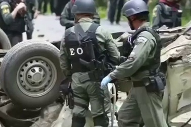 Nổ bom ở Thái Lan, 3 cảnh sát thiệt mạng