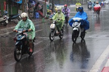 Chiều tối nay không khí lạnh tràn vào, Bắc Bộ mưa diện rộng