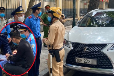 Bất ngờ với trần tình của tài xế xe Lexus thách thức công an ở Hà Nội