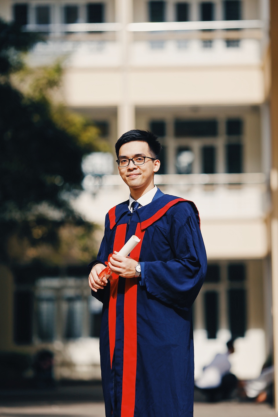 Thủ khoa Vũ Quang Huy: “Xã hội học-một góc nhìn nhân văn hơn với cuộc đời” - 1 Thủ khoa Vũ Quang Huy: “Xã hội học-một góc nhìn nhân văn hơn với cuộc đời” - 1