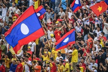 Được CĐV Việt Nam tiếp sức, U23 Lào biến Thiên Trường trở thành sân nhà