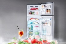 Nâng cao chất lượng bảo quản thực phẩm tại nhà với tủ lạnh LG Ngăn đá trên