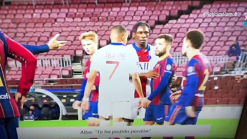 Mbappe đòi giết Jordi Alba nếu gặp nhau ngoài đường - 2 Mbappe đòi giết Jordi Alba nếu gặp nhau ngoài đường - 2