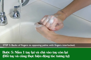 Cần nắm: Cách rửa tay 10 bước theo WHO để phòng ngừa virus corona