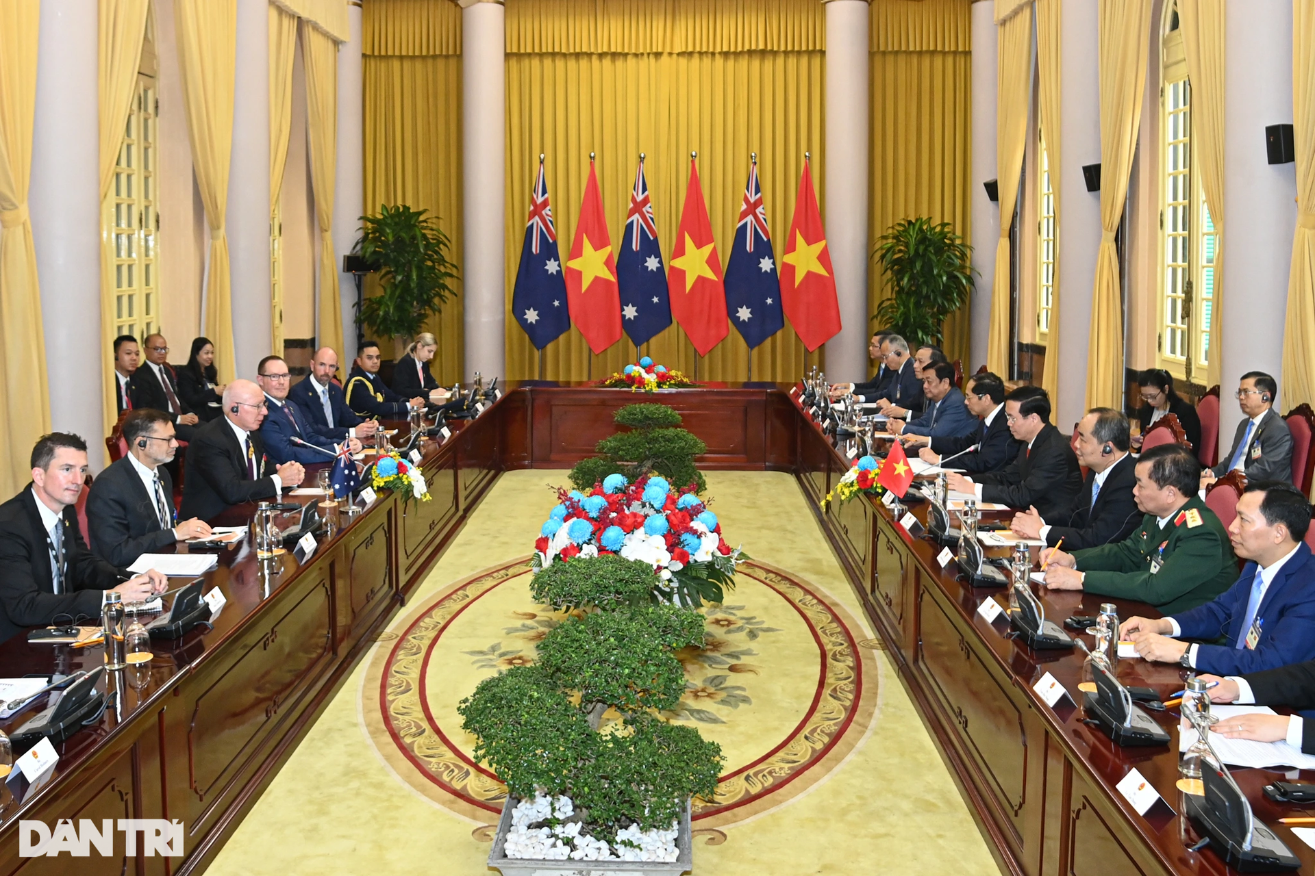 Chủ tịch nước Võ Văn Thưởng chủ trì lễ đón Toàn quyền Australia - 9 Chủ tịch nước Võ Văn Thưởng chủ trì lễ đón Toàn quyền Australia - 9