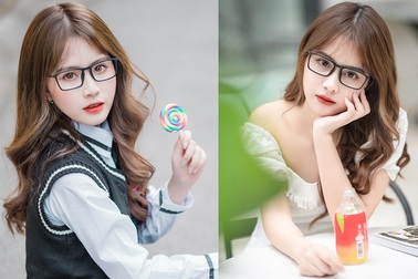 Nét xinh xắn không thể không yêu của “thiên thần đeo kính cận”
