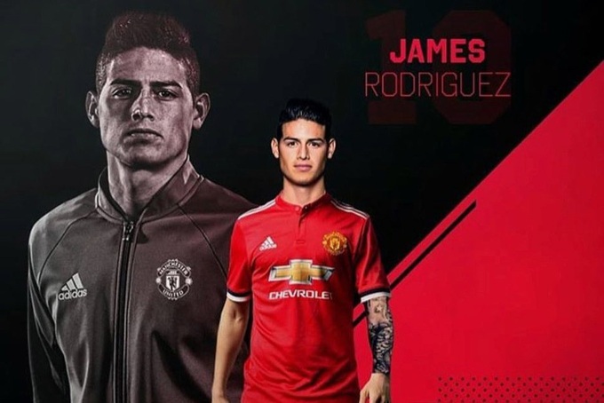 Bị Real Madrid bỏ rơi, James Rodriguez cầu cứu MU - Ảnh 1.