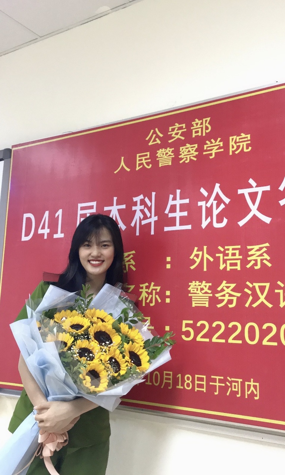Nữ thủ khoa của Học viện Cảnh sát tiết lộ về kỷ luật thép trong trường - 5 Nữ thủ khoa của Học viện Cảnh sát tiết lộ về kỷ luật thép trong trường - 5