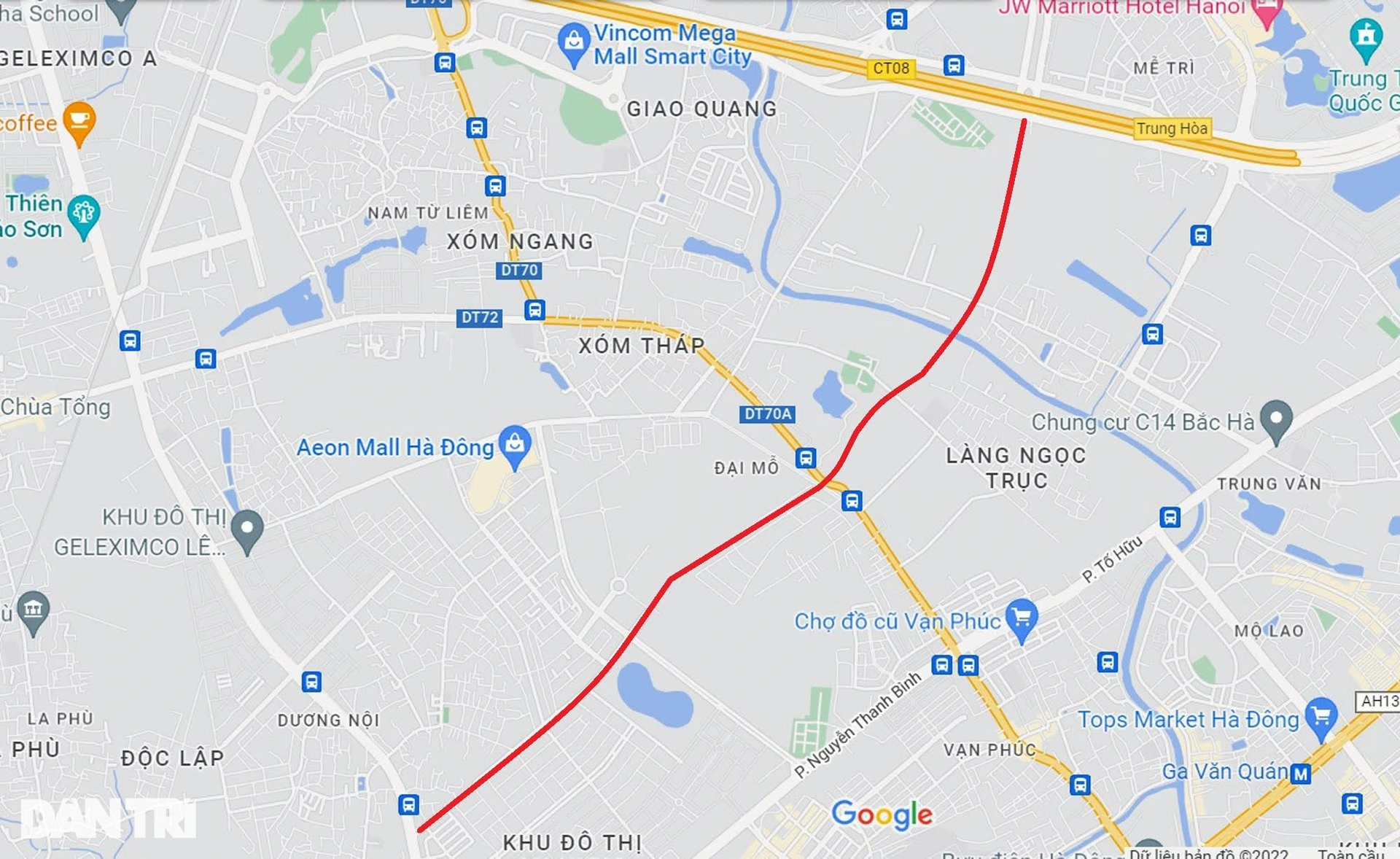 Đường Lê Quang Đạo kéo dài kết nối nhiều khu đô thị lớn phía Tây Hà Nội - 14 Đường Lê Quang Đạo kéo dài kết nối nhiều khu đô thị lớn phía Tây Hà Nội - 14