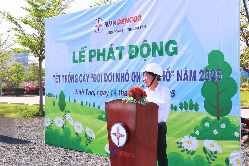 Hơn 300 cây xanh được trồng thêm tại Nhà máy nhiệt điện Vĩnh Tân 2 - 2 Hơn 300 cây xanh được trồng thêm tại Nhà máy nhiệt điện Vĩnh Tân 2 - 2