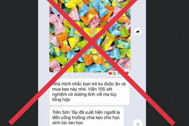 Thông tin Bệnh viện 105 xét nghiệm "kẹo ma túy" là bịa đặt