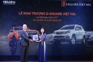 Isuzu khai trương đại lý D Square Việt Hải tại Hà Nội