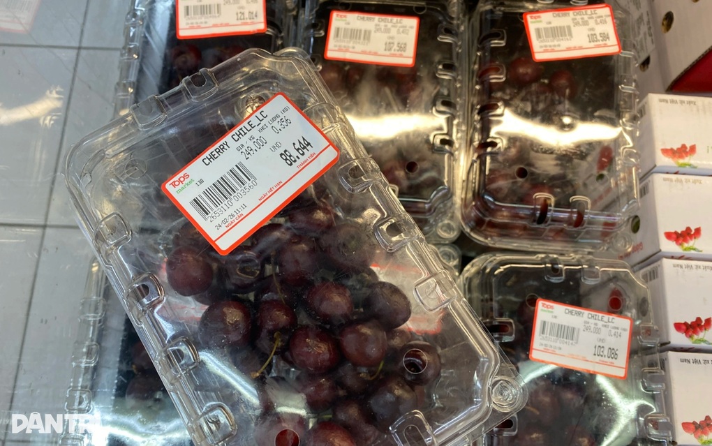 Cherry Chile ồ ạt về Việt Nam bán giá siêu rẻ, chỉ hơn 100.000 đồng/kg - 2 Cherry Chile ồ ạt về Việt Nam bán giá siêu rẻ, chỉ hơn 100.000 đồng/kg - 2