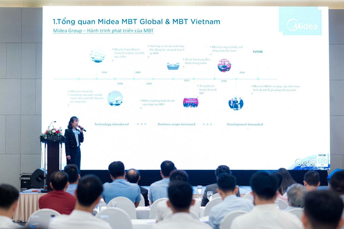 Midea HVAC tổ chức hội thảo về hệ thống điều hòa trung tâm VRF - 1 Midea HVAC tổ chức hội thảo về hệ thống điều hòa trung tâm VRF - 1