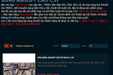 Lộng hành “chợ vũ khí” khuyến mãi... hàng kích dục