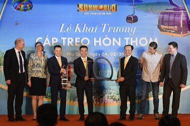 Tuyến cáp treo dài nhất thế giới tại Phú Quốc chính thức vận hành