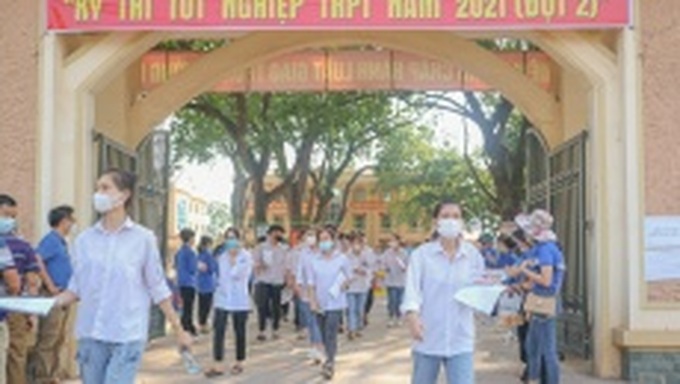 Kỳ thi tốt nghiệp THPT 2021 đợt 2: Không có thí sinh, cán bộ vi phạm quy chế