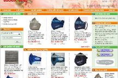 "Sốt" khẩu trang chống cúm trên mạng